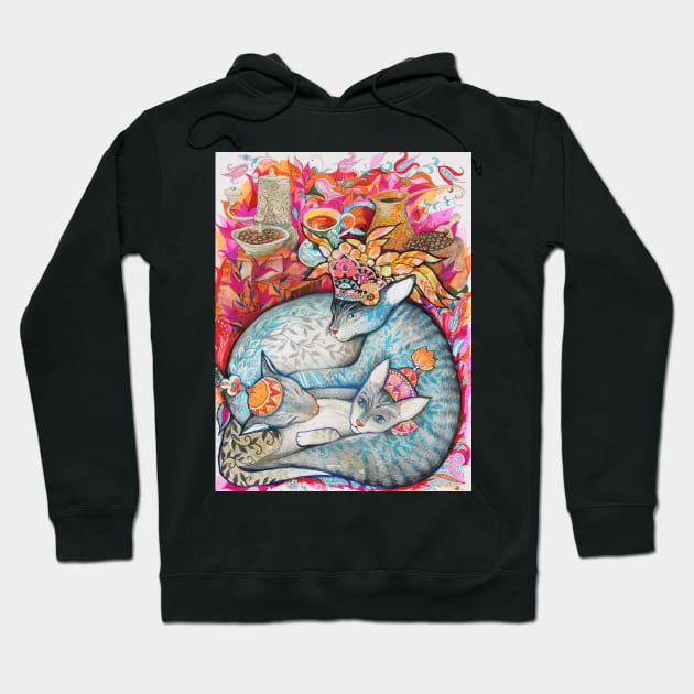 oriental beauties Hoodie by CATS ART